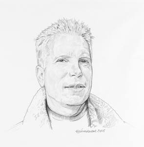 32948 Portret van Han Berger, voetbaltrainer en -manager, wonende te Utrecht.